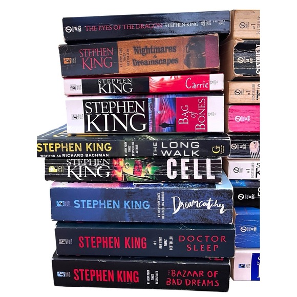 STEPHEN KING Books HUGE LOT of 26 Horror Novels Paperback Some Vintage - Picture 4 of 6